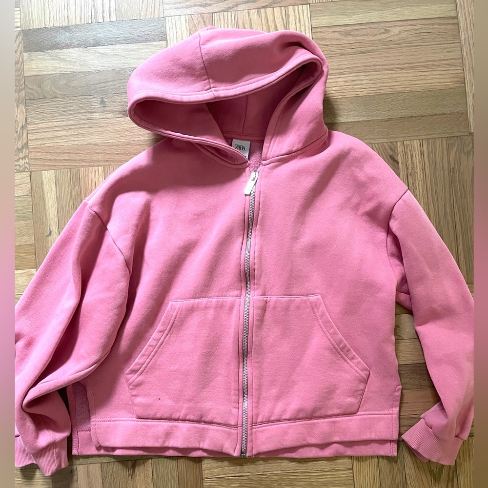 ZARA Sweatshirt Hoodie Girls Size 13-14
